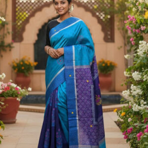 Silk Dhupiyan Saree - Elegant Traditional Wear for Special Occasions