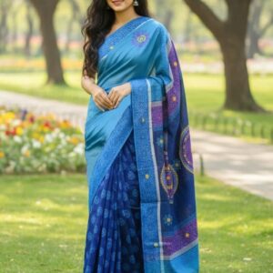 Silk Dhupiyan Saree - Luxurious Traditional Wear for Elegant Occasions