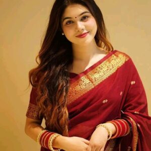 Silk Half Saree Set – Elegant Traditional Wear for Festive Occasions
