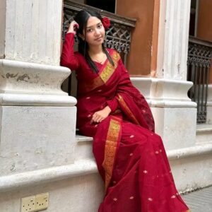 Silk Half Saree Set - Elegant Traditional Wear for Festive Occasions