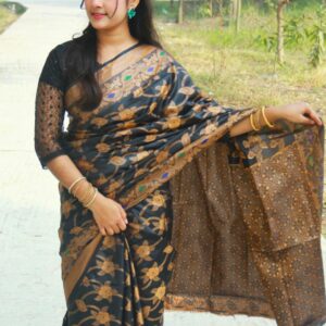 Silk Katan Saree - Elegant Handcrafted Traditional Indian Attire