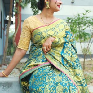 Silk Katan Saree - Exquisite Handwoven Elegance for Every Occasion