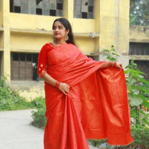 Silk Katan Saree - Exquisite Traditional Indian Attire for Elegant Occasions
