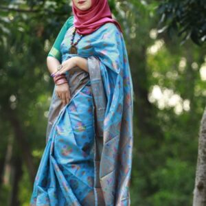 Silk Katan Saree - Luxurious Soft Fabric for Elegant Occasions