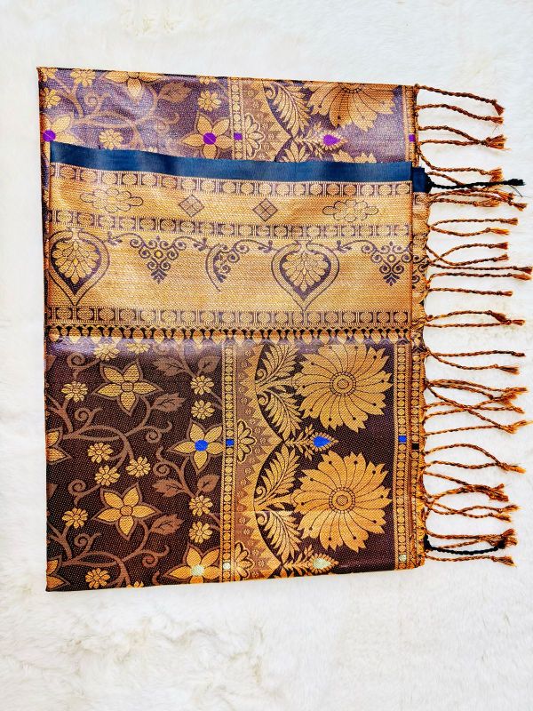 Silk Katan Saree - Luxurious Soft Fabric for Elegant Occasions % Silk Katan Saree - Luxurious Soft Fabric for Elegant Occasions
