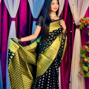 Silk Katan Saree - Luxurious Soft Fabric for Elegant Occasions