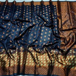 Silk Katan Saree – Luxurious Soft Fabric for Elegant Occasions