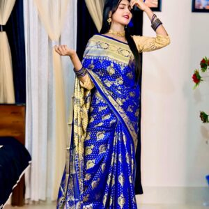 Silk Katan Saree - Luxurious Soft Fabric for Elegant Occasions