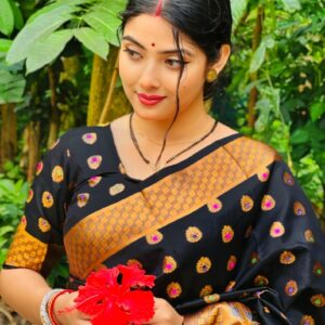 Silk Katan Saree - Luxurious Soft Fabric for Elegant Occasions