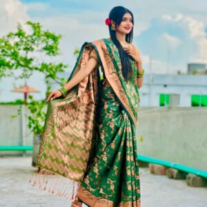 Silk Katan Saree - Luxurious Soft Fabric for Elegant Occasions