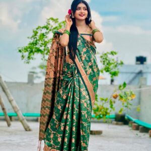 Silk Katan Saree - Luxurious Soft Fabric for Elegant Occasions