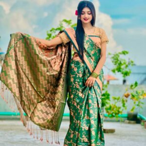 Silk Katan Saree - Luxurious Soft Fabric for Elegant Occasions