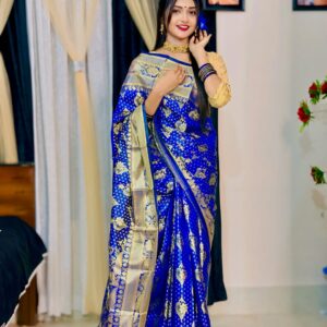 Silk Katan Saree - Luxurious Soft Fabric for Elegant Style