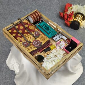 Silk Katan Saree Set in Maroon - Luxurious Premium Combo for Elegance