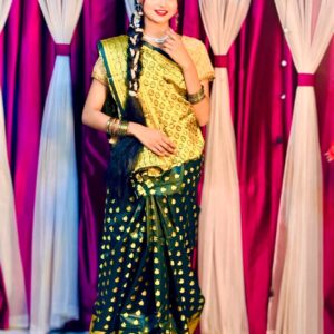 Silk Katan Sari - Luxurious Soft Fabric for Elegant Occasions
