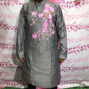 Silk Punjabi Kurta - Elegant Traditional Attire for Men