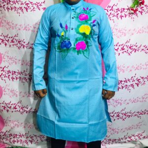 Silk Punjabi Kurta for Men - Elegant Dhupian Fabric, Premium Quality