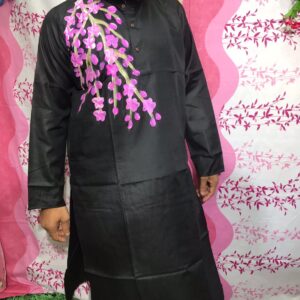 Silk Punjabi Kurta for Men - Elegant Traditional Attire