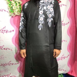 Silk Punjabi Kurta for Men - Elegant Traditional Wear for Festive Occasions