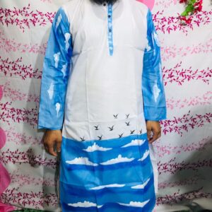 Silk Punjabi Kurta for Men - Elegant Traditional Wear for Special Occasions