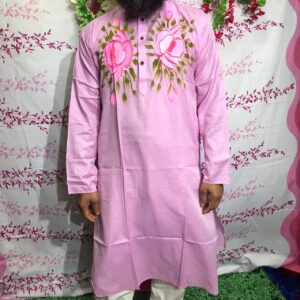Silk Punjabi Kurta for Men - Elegant Traditional Wear for Special Occasions