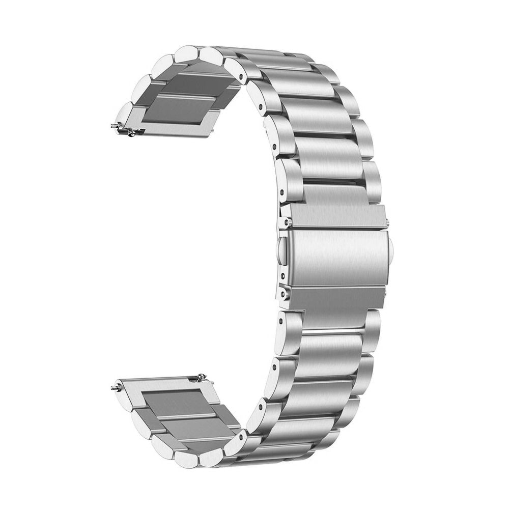 Silver 20mm Metal Smartwatch Band - Durable & Stylish Replacement Strap % Silver 20mm Metal Smartwatch Band - Durable & Stylish Replacement Strap