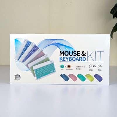 Sleek Wireless Keyboard and Mouse Combo - Modern Slim Design for Comfort % Sleek Wireless Keyboard and Mouse Combo - Modern Slim Design for Comfort