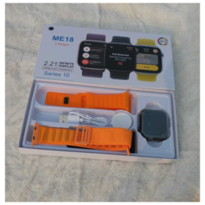 Smart 18 Series Watch - 2.21" Infinity Display with Wireless Charging