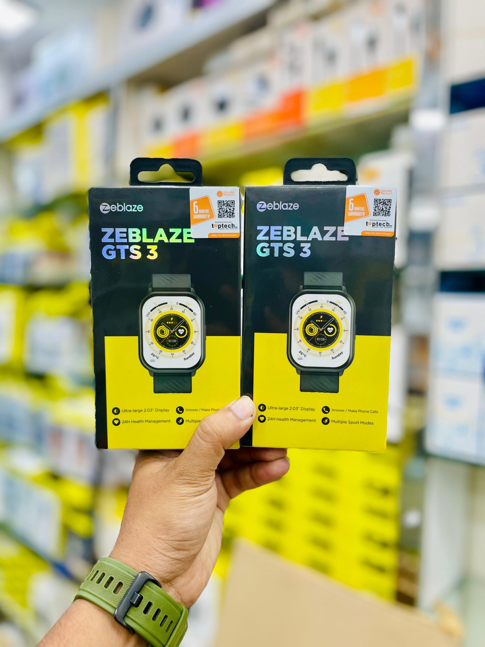 Smart Black Zeblaze GTS 3 Calling Smartwatch for Enhanced Connectivity % Smart Black Zeblaze GTS 3 Calling Smartwatch for Enhanced Connectivity
