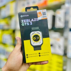 Smart Black Zeblaze GTS 3 Calling Smartwatch for Enhanced Connectivity