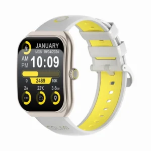 Smart BT Calling Gold Smartwatch - Colmi P86 with Stylish Design
