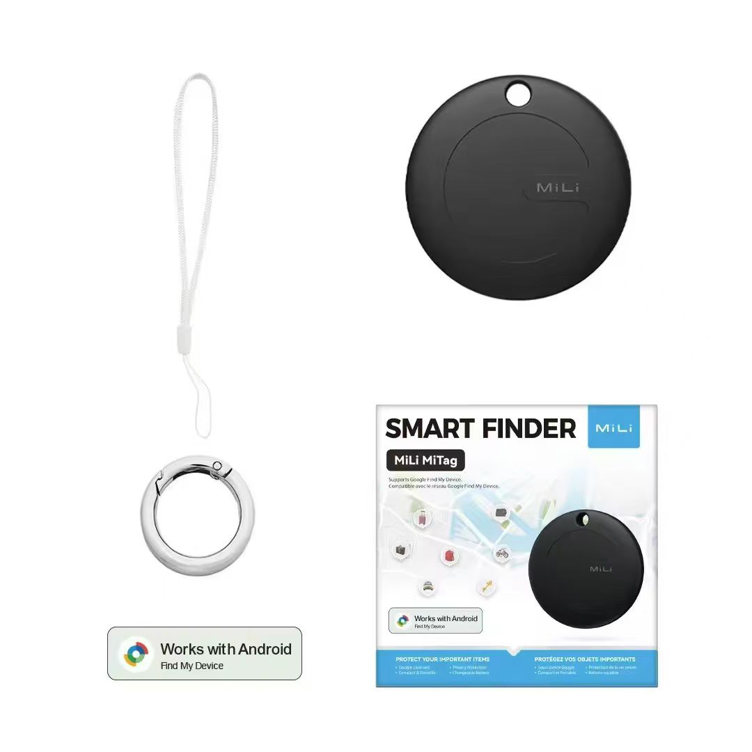 Smart Finder for Android – MiLi MiTag Go, Google Certified, Replaceable Battery % Smart Finder for Android – MiLi MiTag Go, Google Certified, Replaceable Battery