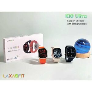 Smart Fitness Watch with SIM Support, 2.1" Display, Bluetooth Calling & Music, 20 Sports Modes