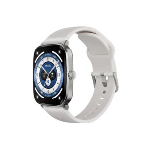Smart Silver Bluetooth Calling Smartwatch by Haylou RS5