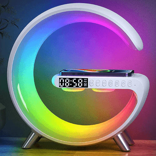 Smart Sound Machine Alarm Clock with G63 Light Features % Smart Sound Machine Alarm Clock with G63 Light Features