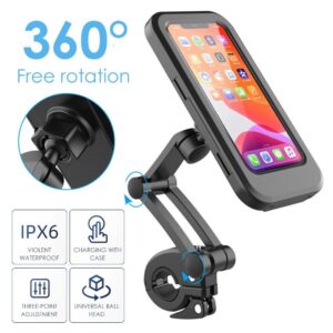 Smartphone Bike Mount Holder - Modern & Trendy Mobile Phone Accessory for Cyclists