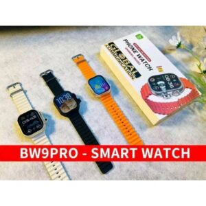Smartphone-Compatible BW9 Pro Online Edition Smartwatch with Camera