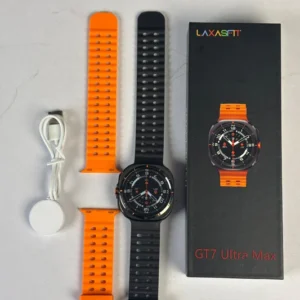 Smartwatch GT7 Ultra Max with Dual Straps and Wireless Charging - Premium Style