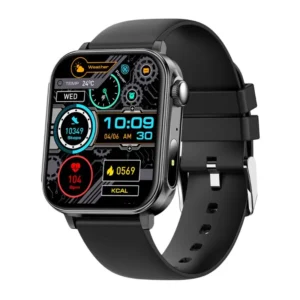 Smartwatch with BT Calling and Silicone Strap - Colmi P80 Premium Edition