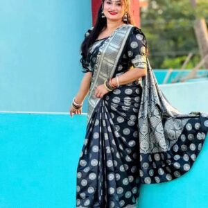 Soft Katan Saree - Elegant Indian Traditional Wear for Timeless Style