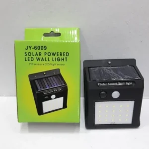 Solar LED Motion Sensor Wall Light - Waterproof 30 LED Outdoor Security Fixture