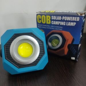 Solar-Powered COB Camping Lantern - Efficient, Eco-Friendly Outdoor Light