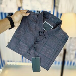 Solid Black Magnet-Cotton Long Sleeve Shirt