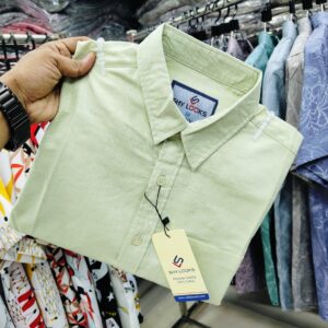 Solid Premium Dress Shirt for Men - Classic Fit, Versatile Style