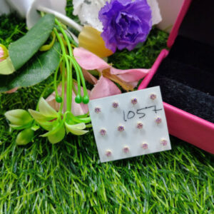 Sparkling Crystal Circle Nose Pin for Women - Elegant Single Piece Jewelry