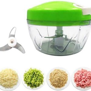 Speedy Manual Vegetable Chopper - Efficient Garlic and Veggie Cutter for Kitchen