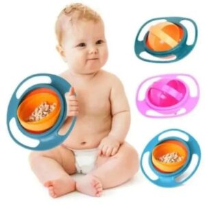 Spill-Proof 360° Rotating Magic Gyro Bowl for Effortless Mealtime Fun