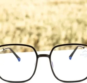 Square Blue Light Blocking Glasses for Men and Women - Full Rim Design