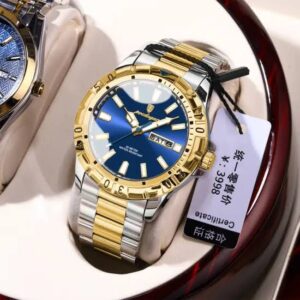 Stainless Steel Men's Watch - POEDAGAR 959 Premium Timepiece