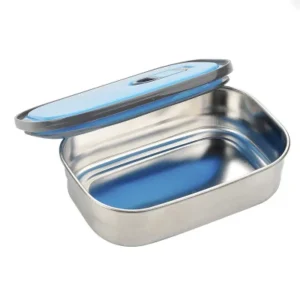 Stainless Steel Vacuum Insulated Rectangle Lunch Box - Medium Size